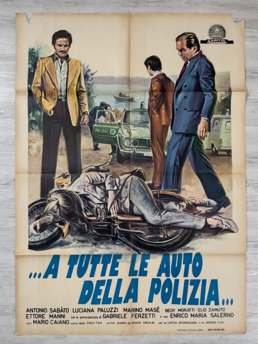 Calling All Police Cars / ...a tutte le auto della polizia... - Italian Due-Fogli (2F)